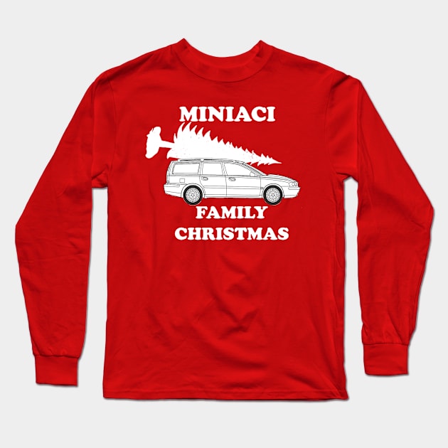 Miniaci Family Christmas Long Sleeve T-Shirt by JohnMiniaci